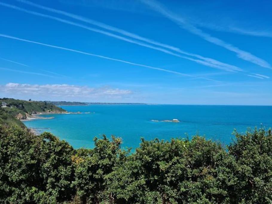 Chaumiere Cotiere: Plage A 500M,A Deux Pas Du Gr34 Plérin Exterior photo